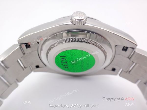 High Quality Rolex Sky Dweller Replica Watch Stainless Steel Black Face 40mm 1