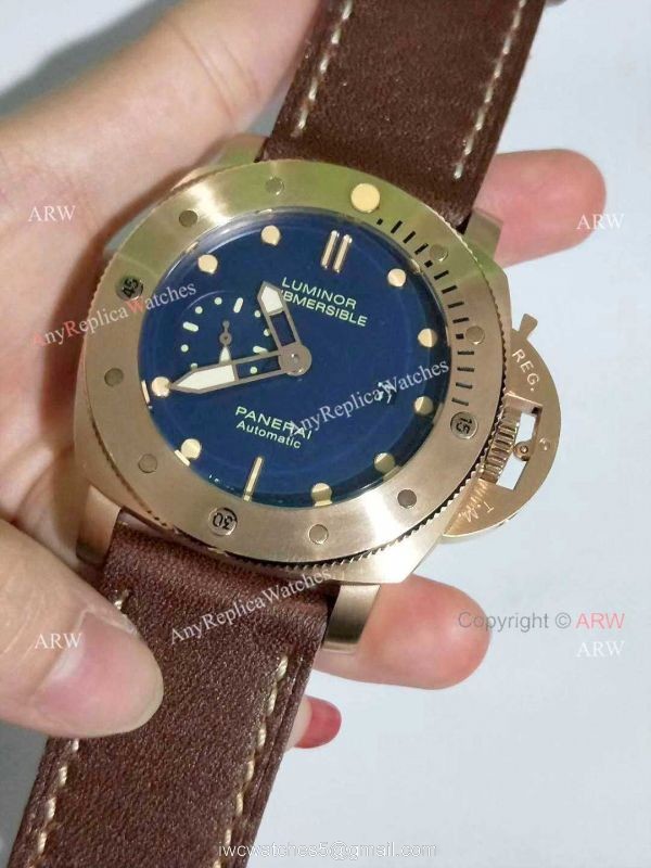 New Copy Panerai Luminor Submersible Blue Dial watch Panerai PAM00671 1