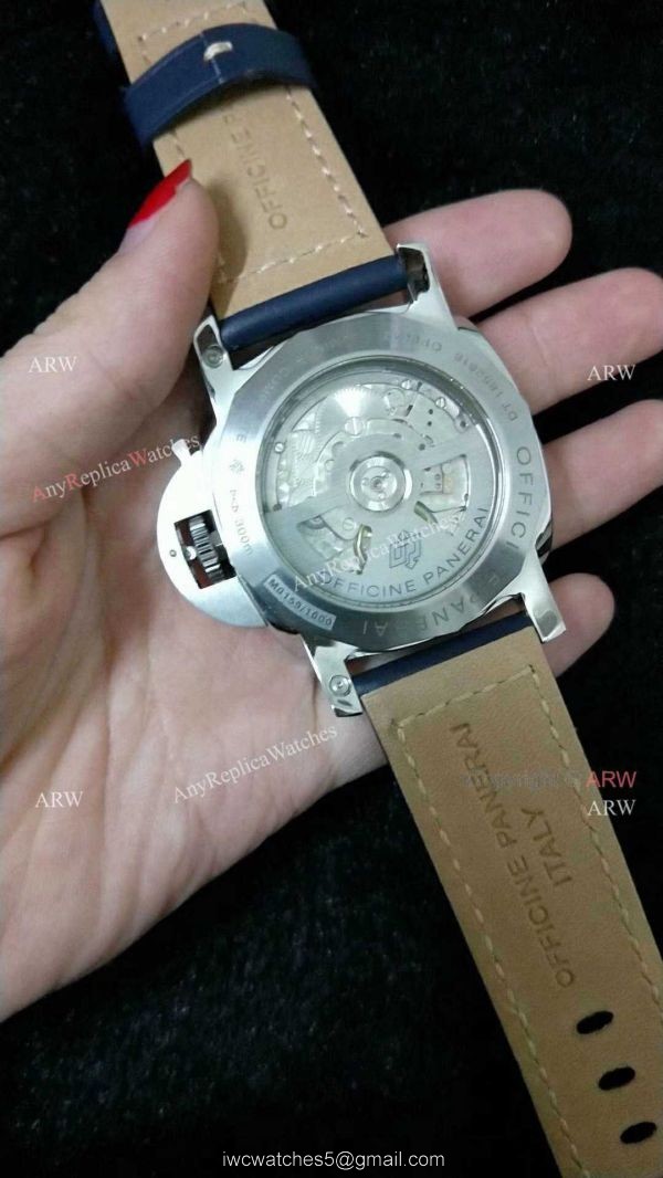 Buy Replica Luminor GMT Limited Edition Blue Face PAM 688 Watch 1