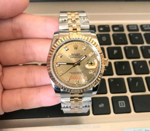 High Quality Rolex Datejust Two Tone Jubilee Band 36mm Watch 1