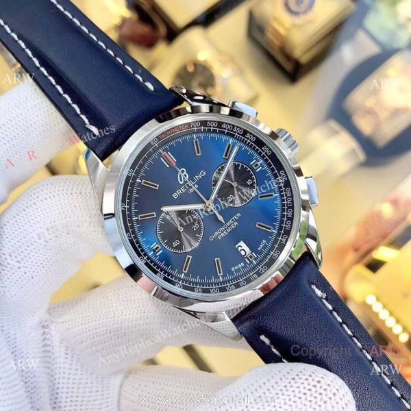 2020 New Copy Breitling Premier Chronograph White Dial Watches 1