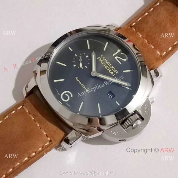 2019 New Panerai PAM 904 Luminor Due Watch Gray Rhodium Dial 1