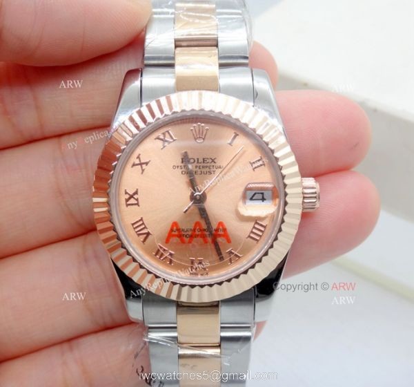 Rolex Salmon Dial Datejust Replica Watches For Sale 1