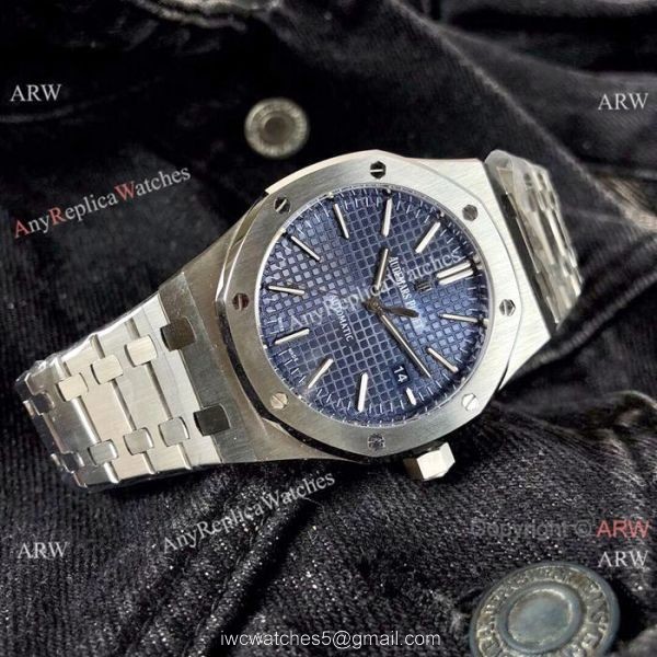 Best Quality Audemars Piguet Royal Oak Replica Watches 42mm Stainless Steel White Face 1