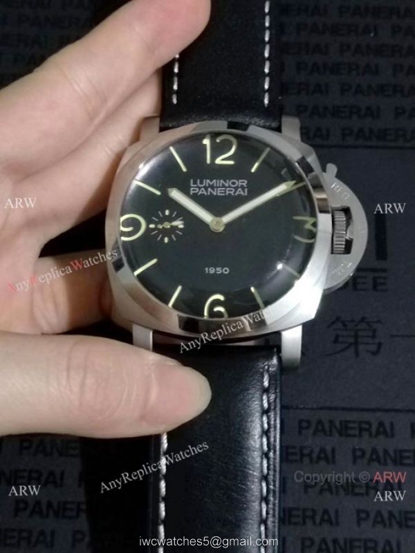 Panerai Luminor Replica Wathes Black Case 47mm 1