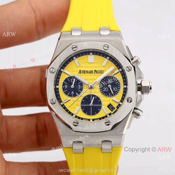 Audemars Piguet Knock off Watches / Women Size / Royal Oak offshore SS Green Dial 1
