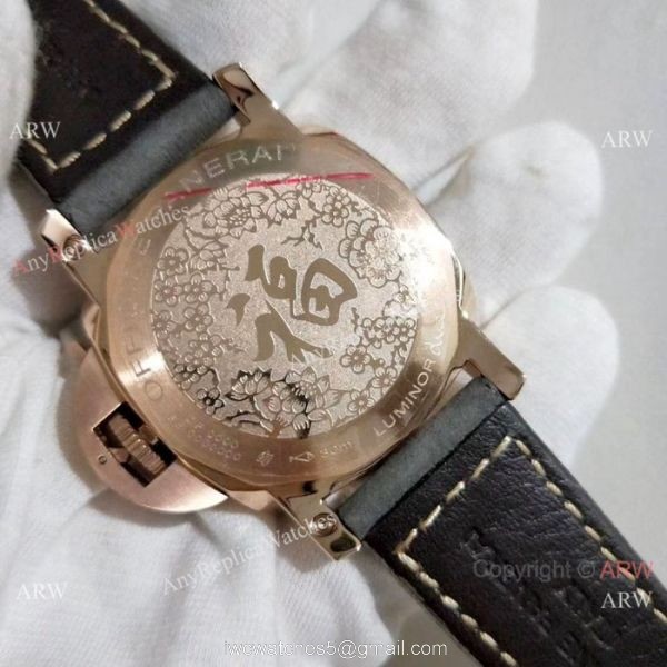 Newest Replica Panerai Luminor Due Rose Gold Watch PAM00677 1