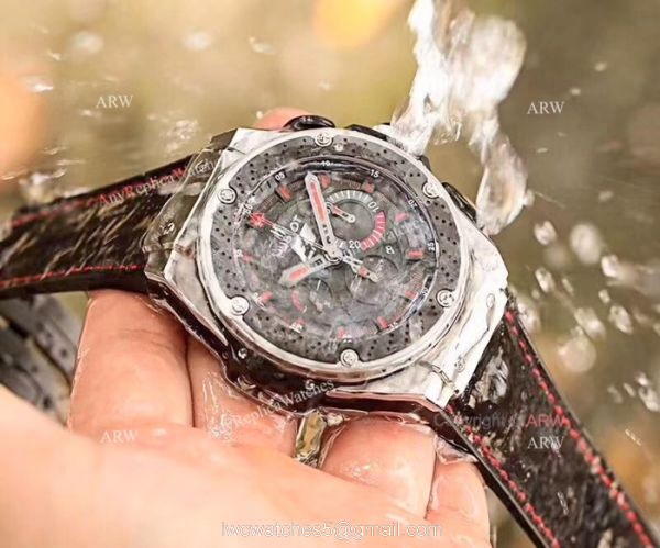 Swiss Copy Hublot V6 F1 King Power Stainless Steel Watch Newest 2019 Hublot F1 Replica King Power 1