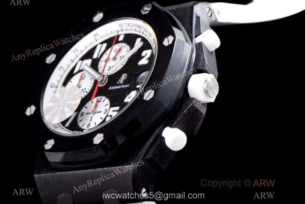 Swiss Replica Audemars Piguet Marcus Edition JF 7750 Watch 42mm Black Case 1