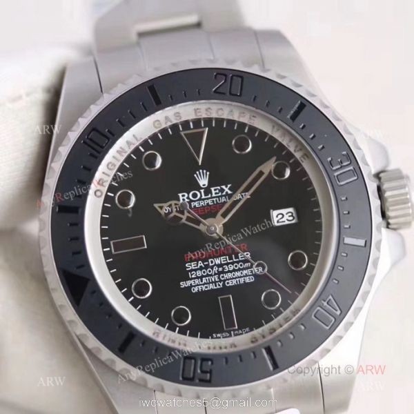 Newest Replica Pro-Hunter Single Red Deepsea Sea-Dweller Rolex Watch 1