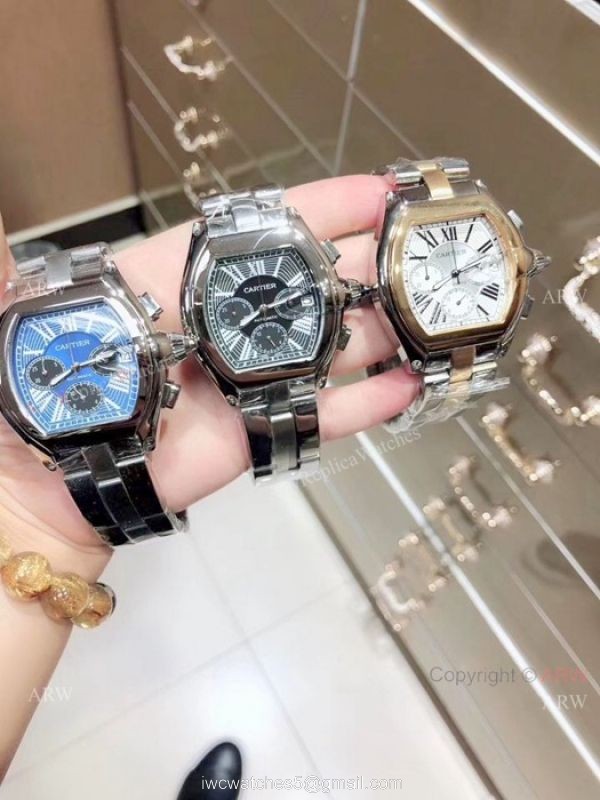 Best Replica Cartier Roadster Chronograph Watches 1