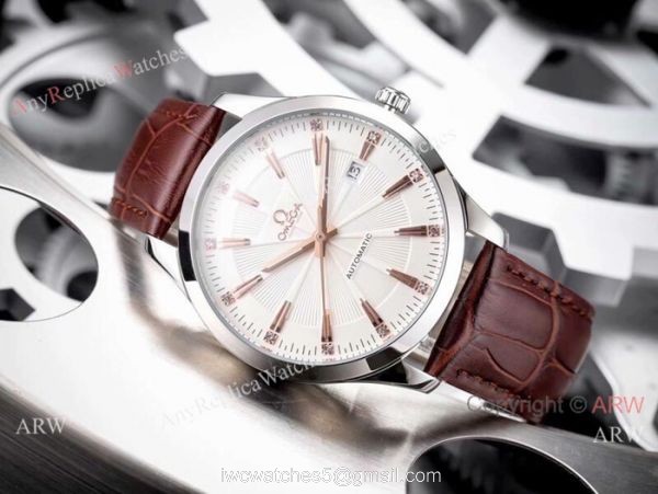 New Replica Omega Automatic Watches SS Gold Markers 1
