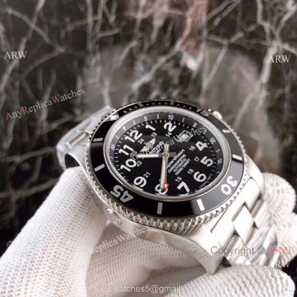 Copy Breitling Avenger Superocean II 43mm Watch Blue Dial Stainless Steel 1