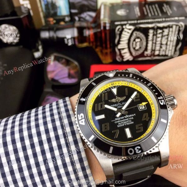 Copy Breitling Superocean Chronometre Abyss Watches Red Inner 1