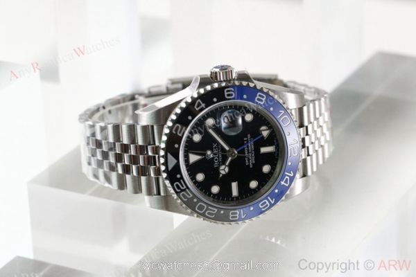 Rolex GMT Master II Swiss ETA 40MM Watch Rolex Batman Replica 1