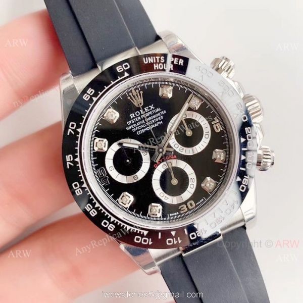 Highest Quality Daytona Rolex Oysterflex Replica Watch Noob Daytona 4130 1