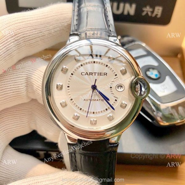 Clone Cartier Ballon Bleu Asia 8215 Men Watch Swiss Quality 1