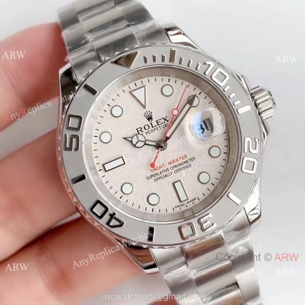 Noob Rolex Watches Copy Yacht-Master Gray Face 40mm Watch 1