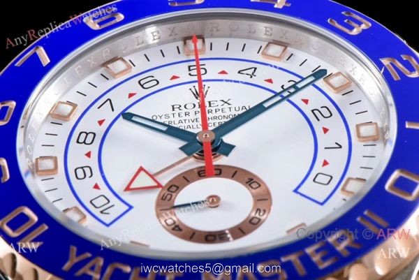 JF Factory Rolex Yachtmaster II Rolex Everose Replica Watch 44mm YMII 1