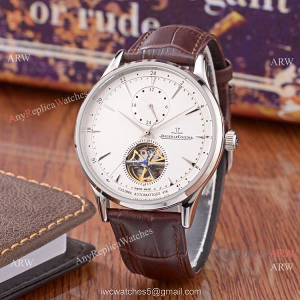 High Quality Jaeger LeCoultre Master Grande Tradition A Tourbillon Watch Rose Gold 41mm 1