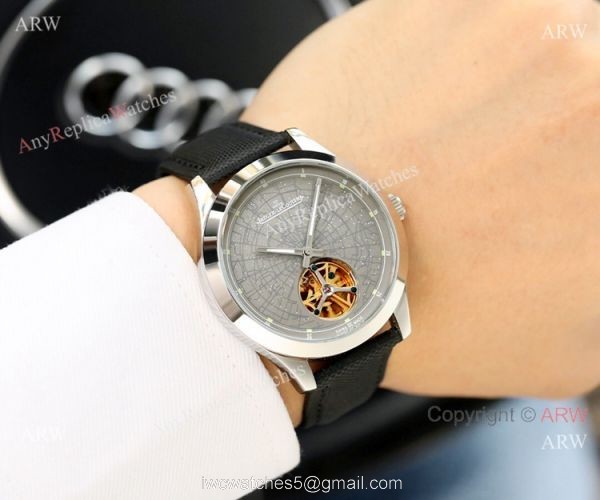 2019 Copy Jaeger-LeCoultre Master Grande Tradition Grande Complication Men Watch All Black 1
