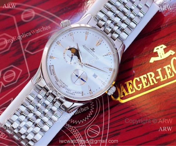 Best Replica Jaeger-LeCoultre Master Geographic 2-Tone Watch 1