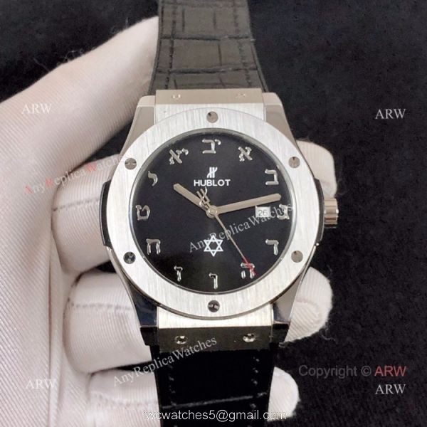 New Copy Hublot Classic Fusion Special Edition Watch SS Blue Dial 1