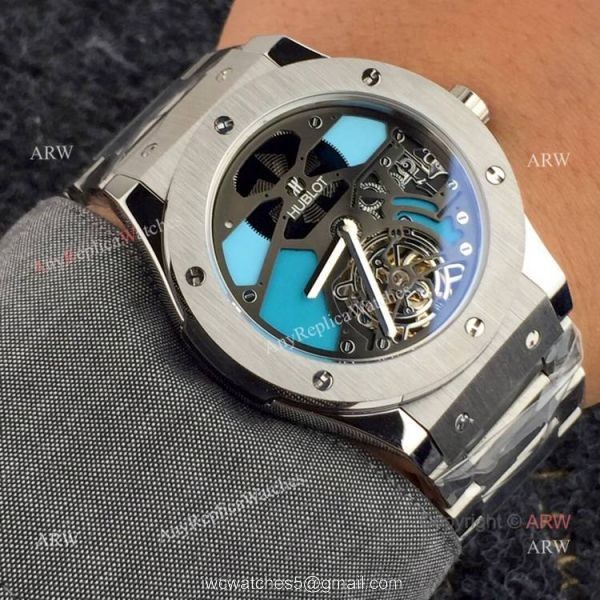 New Fake Hublot Classic Fusion Tourbillon 45mm Watches 1