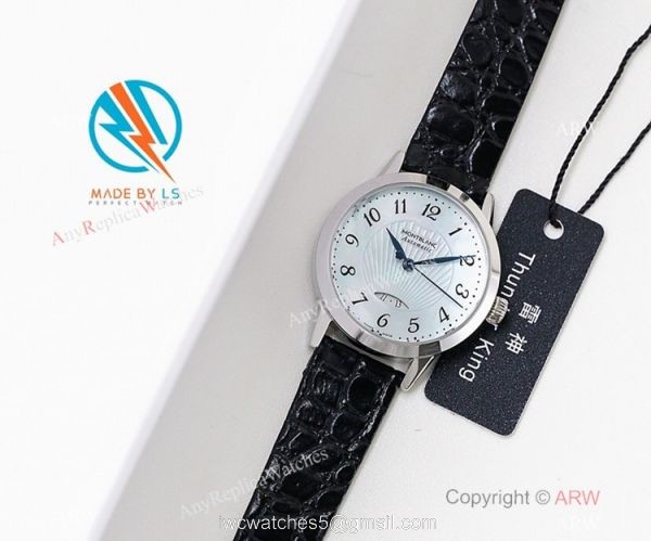 Swiss Montblanc Boheme Date SS Watch 33mm Women Mont Blanc Bracelet Replica 1