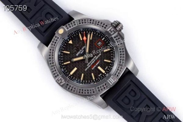 Swiss Grade Copy Breitling Avenger blackbird V2 Titanium Watch GB Factory 1