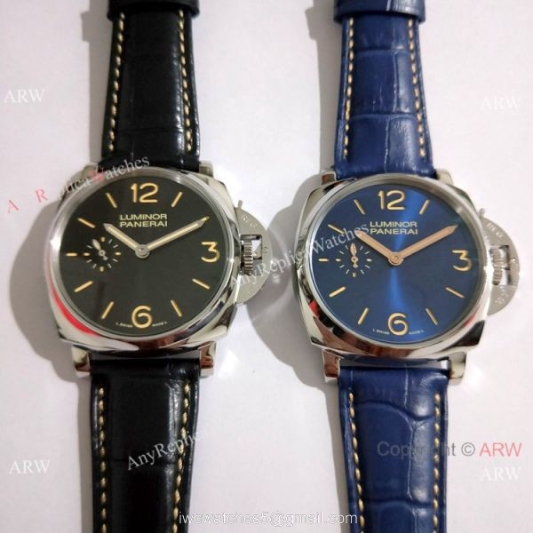 New Copy Panerai Luminor DUE Men Watch PAM 676 SS Orange Markers 1