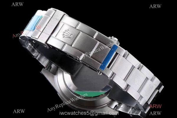 JF Factory Rolex Kermit Replica Watch Stainless Steel Submariner 16610LV 1
