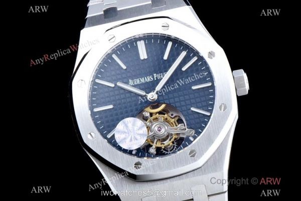 JF Factory Audemars Piguet Royal Oak 26510 Stanless Steel Blue Dial Watch Super Clone 1
