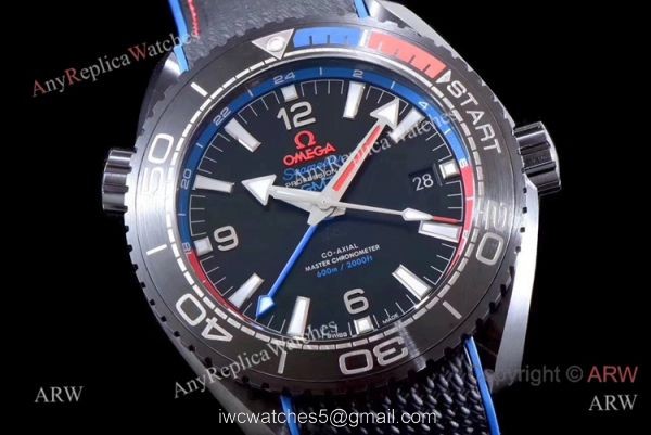 Omega Seamaster Planet Ocean Deep Black 8906 VSF Black Dial Watch Super Clone 1