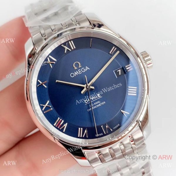VSF Replica Omega De Ville Co-Axial 8500 Stainless Steel Watch 41mm 1