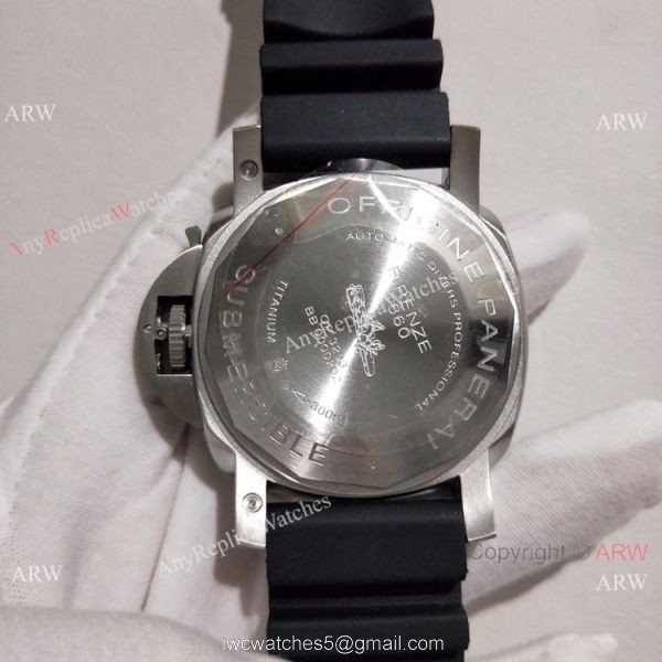 Copy Panerai Luminor Submersible PAM683 Watch Stianless Steel Black Bezel 1