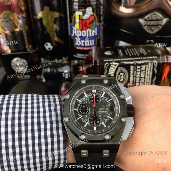 Copy AP Royal Oak offshore Michael Schumacher SS Chronograph Watches 1