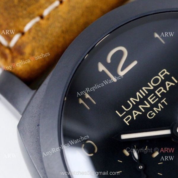 (VS) Swiss Copy Panerai Luminor GMT 1950 Ceramica PAM 441 Watch 1
