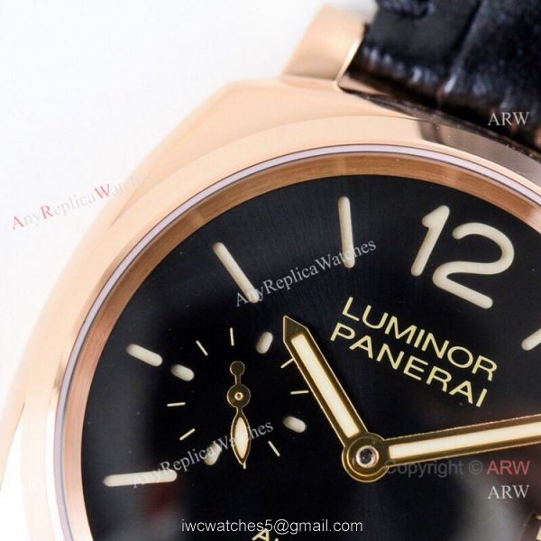 (VS) Best Copy Swiss Panerai Luminor Limited edition Rose Gold Men Watch 1