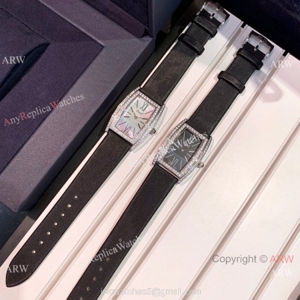 Copy Piaget Limelight Tonneau Women Watch SS Diamond 1