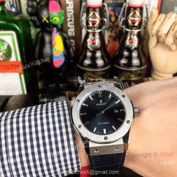 AAA Copy Hublot Classic Fusion Automatic Watches Green version 1