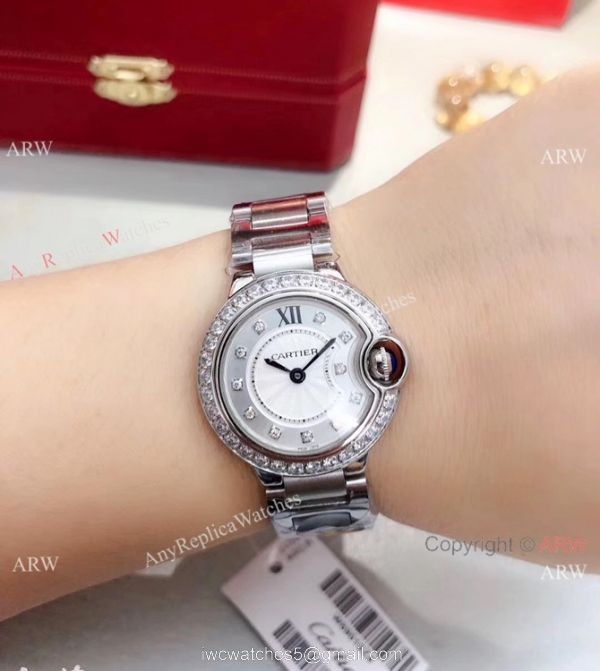 Best Replica Ballon Bleu de Cartier Watch Lady 28mm Quartz 1