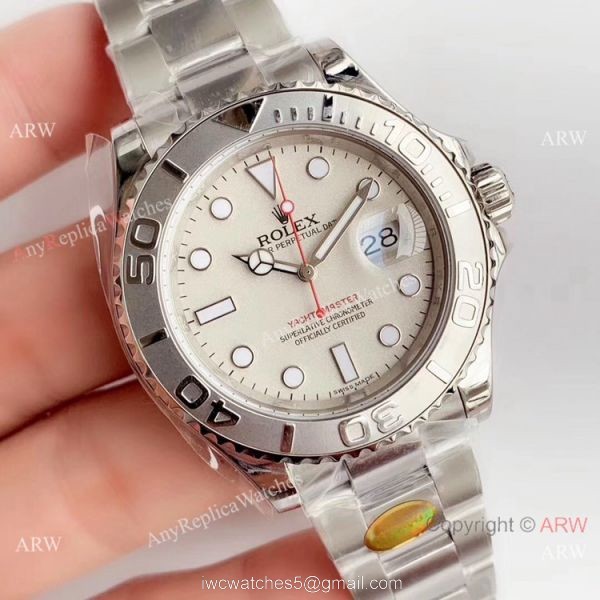 Noob Factory 3135 Replica Rolex Yacht-Master 16622 Watch Stainless Steel 1