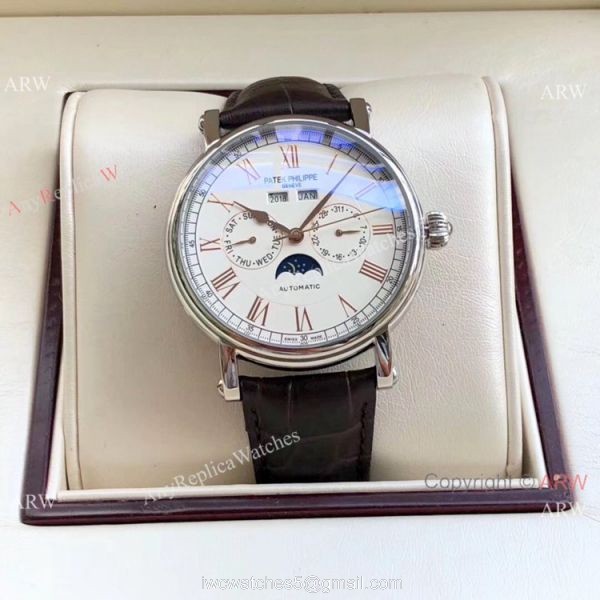 Copy Patek Philippe Grand Complications Watch Rose Gold 42mm 1