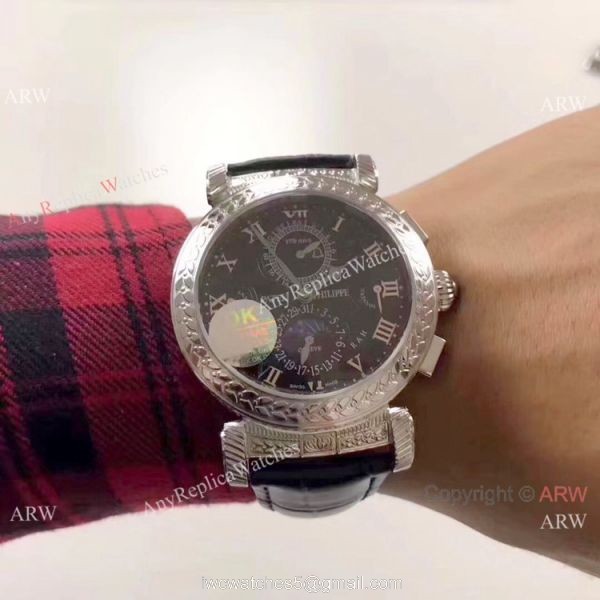 AAA Replica Patek Philippe Grandmaster Chime SS White Dial Watch 1