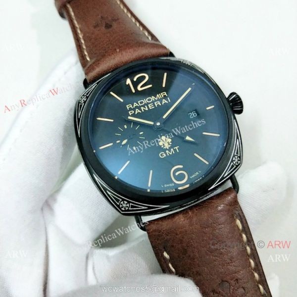 New Style Copy Panerai Radiomir Firenze Black Case Watch 45mm 1