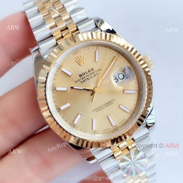 Super Clone Rolex Datejust II 126333 Two Tone Jubilee Watch ETA2824 AR Factory 1