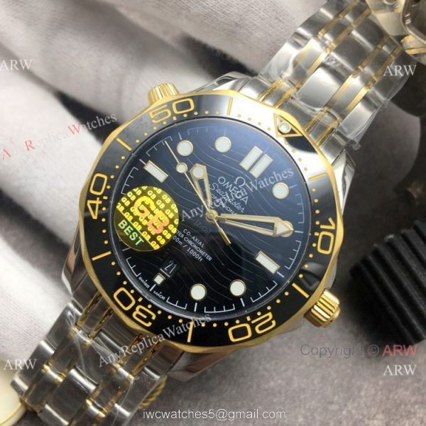 GB Factory Omega Diver 300M James Bond Watch Replica with Omega 8800 Movement 1