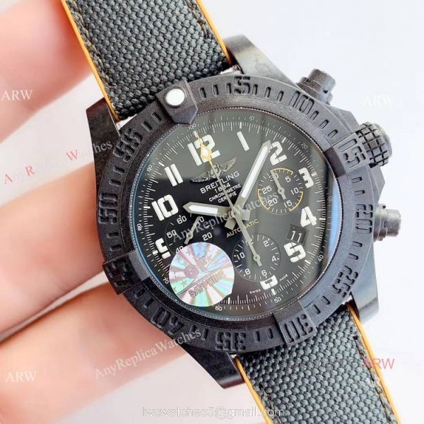 GF Factory Breitling Avenger Hurricane 45 Chronograph 7750 Watch Carbon Case 1