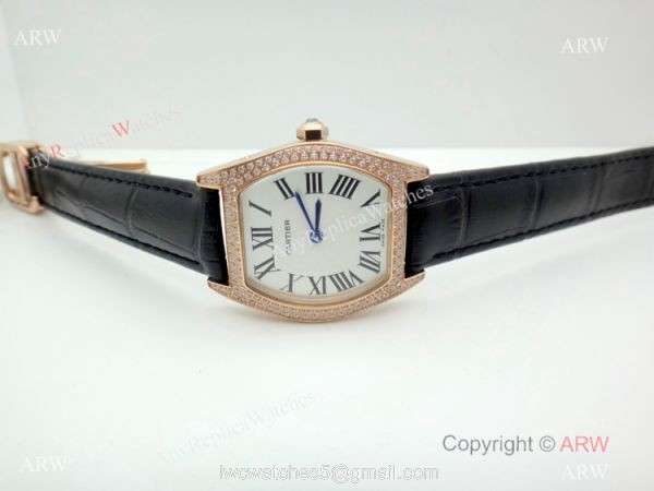 Tortue de Cartier Rose Gold Lady Watch Imitation Watches from China 1